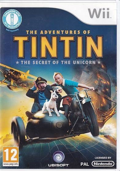 The adventures of Tintin - The secret of the unicorn - Wii - (B Grade) (Genbrug)